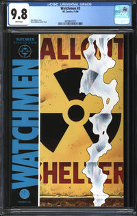 Watchmen (1986) # 3 CGC 9.8 NM/MT