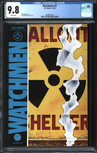 Watchmen (1986) # 3 CGC 9.8 NM/MT