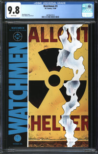 Watchmen (1986) # 3 CGC 9.8 NM/MT