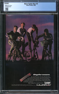 Web Of Spider-Man (1985) # 19 CGC 9.8 NM/MT
