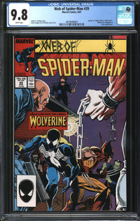 Web Of Spider-Man (1985) # 29 CGC 9.8 NM/MT