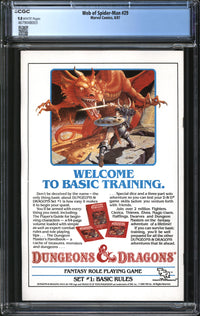 Web Of Spider-Man (1985) # 29 CGC 9.8 NM/MT