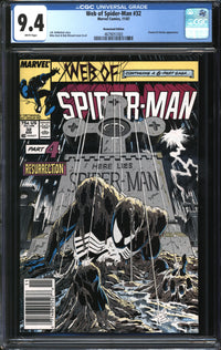 Web Of Spider-Man (1985) # 32 Newsstand Edition CGC 9.4 NM