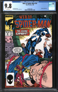 Web Of Spider-Man (1985) # 34 CGC 9.8 NM/MT