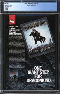 Web Of Spider-Man (1985) # 34 CGC 9.8 NM/MT