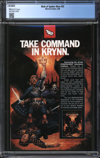 Web Of Spider-Man (1985) # 35 CGC 9.8 NM/MT