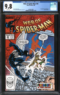 Web Of Spider-Man (1985) # 36 CGC 9.8 NM/MT