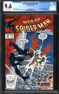 Web Of Spider-Man (1985) # 36 CGC 9.6 NM+