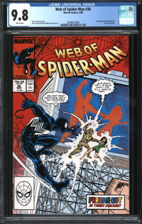 Web Of Spider-Man (1985) # 36 CGC 9.8 NM/MT