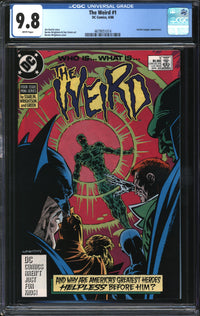 Weird (1988) #1 CGC 9.8 NM/MT