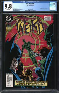 Weird (1988) #1 CGC 9.8 NM/MT