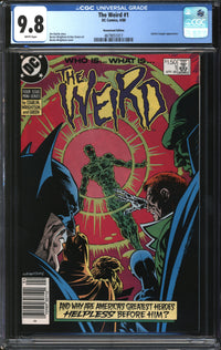Weird (1988) #1 Newsstand Edition CGC 9.8 NM/MT
