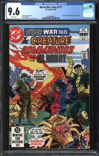 Weird War Tales (1971) #111 CGC 9.6 NM+