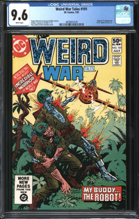 Weird War Tales (1971) #101 CGC 9.6 NM+