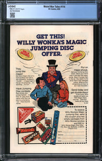 Weird War Tales (1971) #114 CGC 9.4 NM