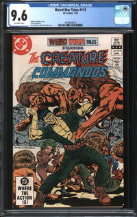 Weird War Tales (1971) #119 CGC 9.6 NM+
