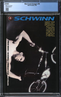 West Coast Avengers (1985) #46 CGC 9.8 NM/MT