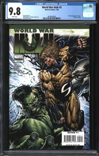 World War Hulk (2007) #5 CGC 9.8 NM/MT