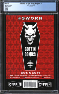 Hellwitch Vs. Lady Death: Wargasm (2022) #1 Risque Edition CGC 9.8 NM/MT