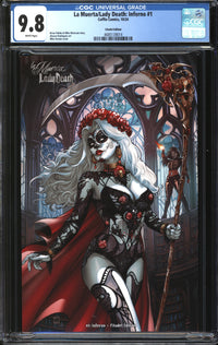 La Muerta/Lady Death: Inferno (2024) #1 Citadel Edition CGC 9.8 NM/MT
