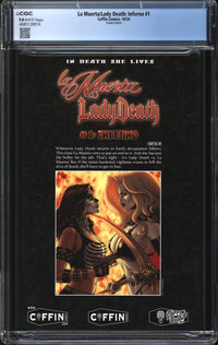 La Muerta/Lady Death: Inferno (2024) #1 Citadel Edition CGC 9.8 NM/MT