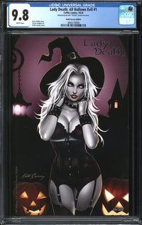 Lady Death: All Hallows Evil (2023) #1 Keith Garvey Edition CGC 9.8 NM/MT