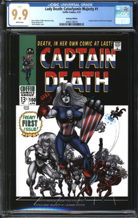 Lady Death: Cataclysmic Majesty (2021) #1 Homage Edition CGC 9.9 MINT