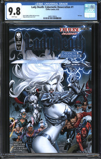 Lady Death: Cybernetic Desecration (2023) #1 CGC 9.8 NM/MT