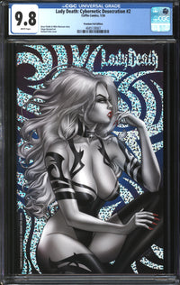 Lady Death: Cybernetic Desecration (2023) #2 Premium Foil Edition CGC 9.8 NM/MT