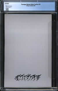 Teenage Mutant Ninja Turtles (1984) #21 CGC 9.8 NM/MT