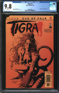 Tigra (2002) #1 CGC 9.8 NM/MT