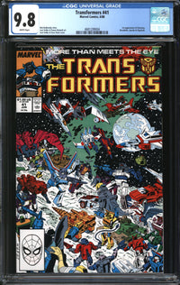 Transformers (1984) #41 CGC 9.8 NM/MT