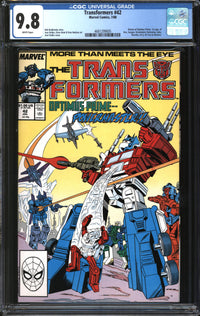 Transformers (1984) #42 CGC 9.8 NM/MT