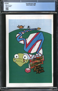 Transformers (1984) #45 CGC 9.8 NM/MT