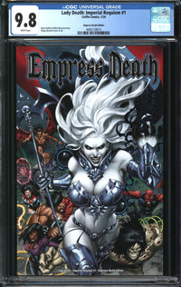 Lady Death: Imperial Requiem (2024) #1 Empress Death Edition CGC 9.8 NM/MT