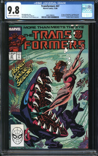 Transformers (1984) #47 CGC 9.8 NM/MT