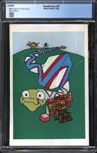 Transformers (1984) #47 CGC 9.8 NM/MT