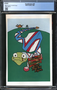Transformers (1984) #47 CGC 9.6 NM+