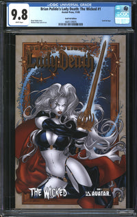 Lady Death: The Wicked (2005) #1 Gold Foil Edition CGC 9.8 NM/MT