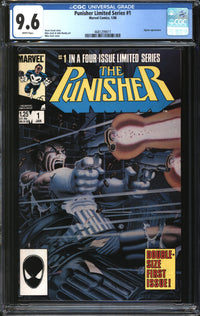 Punisher Limited Series (1986) #1 CGC 9.6 NM+