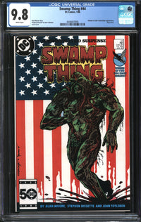 Saga Of The Swamp Thing/Swamp Thing (1982) #44 CGC 9.8 NM/MT