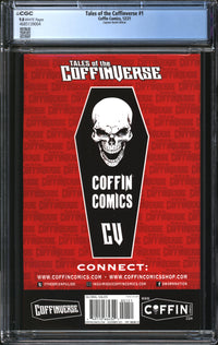 Tales Of The Coffinverse (2021) #1 Captain Death Edition CGC 9.8 NM/MT