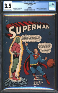 Action Comics (1938) #242 U.K. Edition CGC 3.5 VG-
