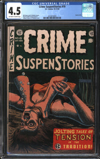 Crime SuspenStories (1950) #19 CGC 4.5 VG+