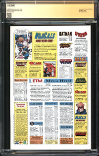 Spawn (1992) #  1 CGC Signature Series 9.8 NM/MT Signed Todd McFarlane