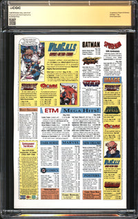 Spawn (1992) #  1 CGC Signature Series 9.8 NM/MT Signed Todd McFarlane