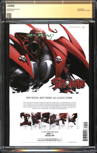 Spawn (1992) #221 CGC Signature Series 9.8 NM/MT Signed Todd McFarlane