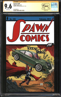 Spawn (1992) #228 CGC Signature Series 9.6 NM+ Signed Todd McFarlane