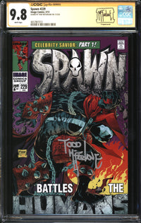 Spawn (1992) #229 CGC Signature Series 9.8 NM/MT Signed Todd McFarlane