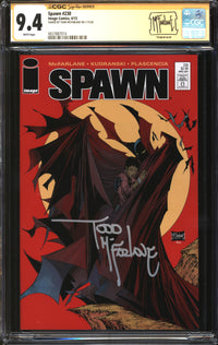 Spawn (1992) #230 CGC Signature Series 9.4 NM Signed Todd McFarlane